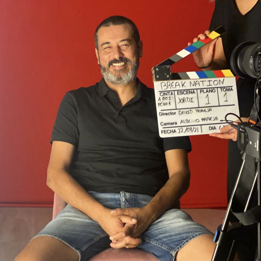 Primer día de rodaje con Jordi Slate