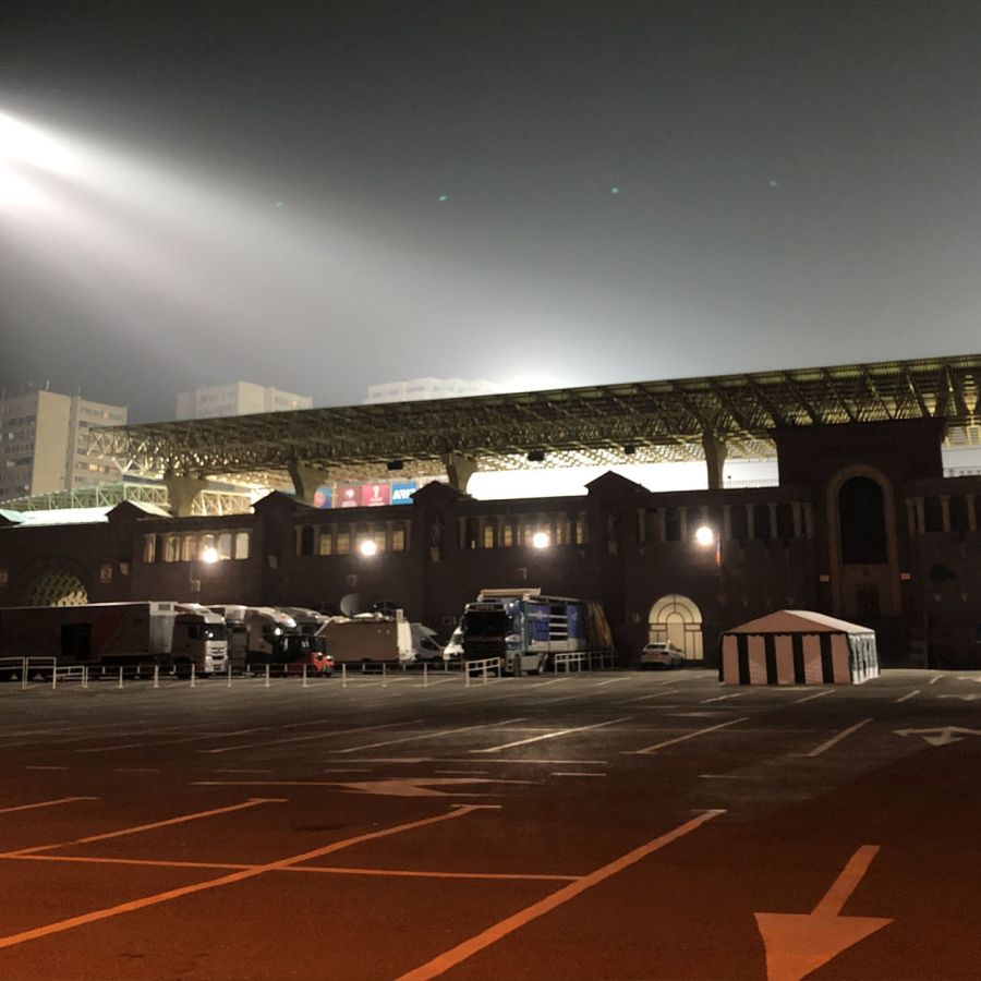 El Republican Stadium antes de una final