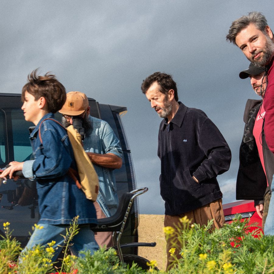 Un momento del rodaje en Sevilla