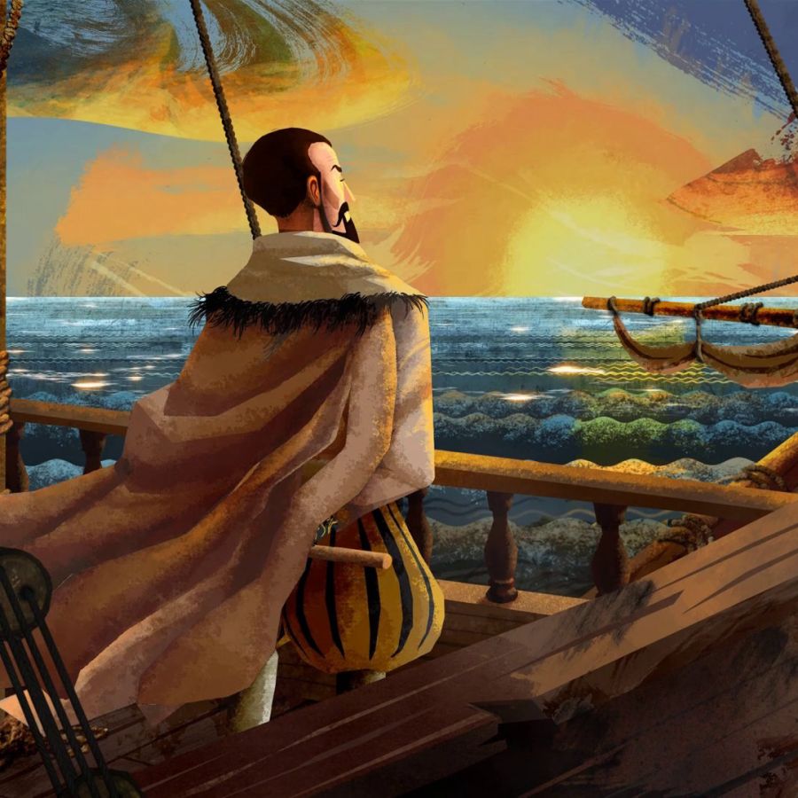 Muestra de arte final para audiovisual de animación