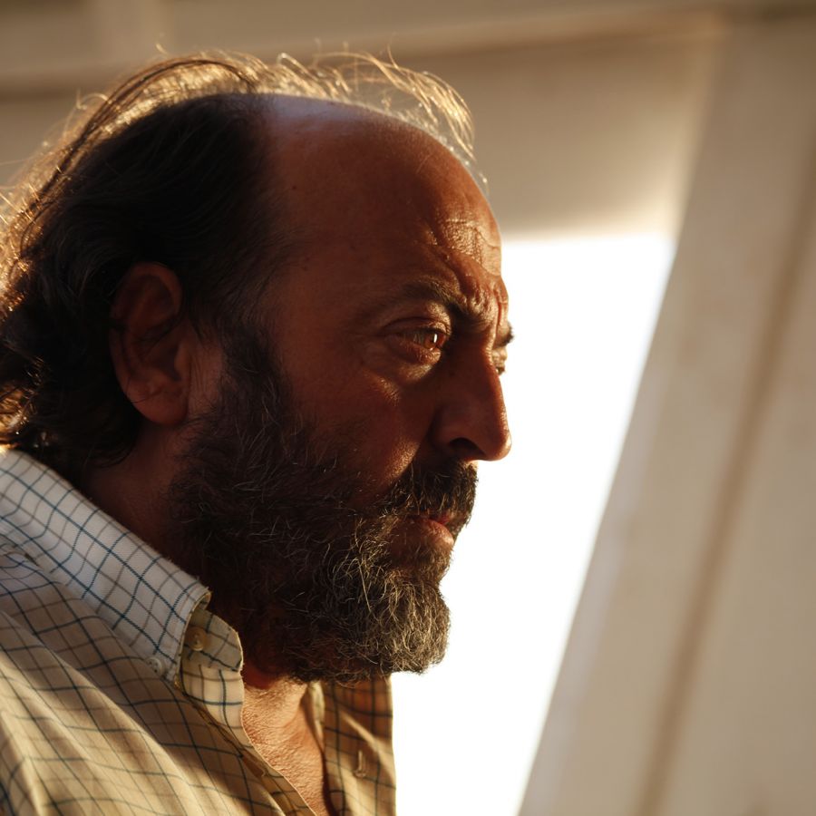 Juan Motilla interpretando al "Padre"