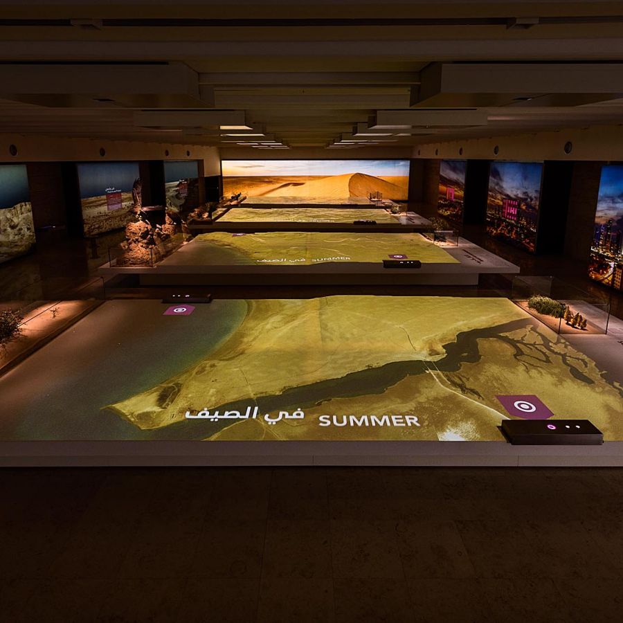 Videomapping interactivo sobre maquetas de terreno