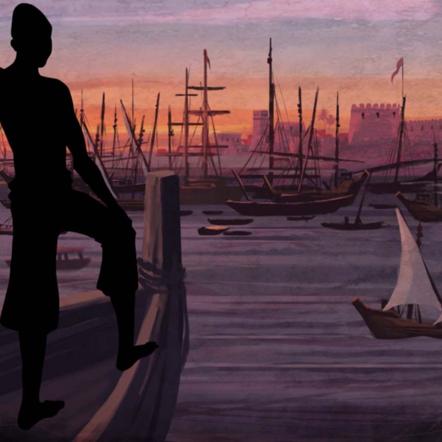 Fotograma de uno de los audiovisuales de animación